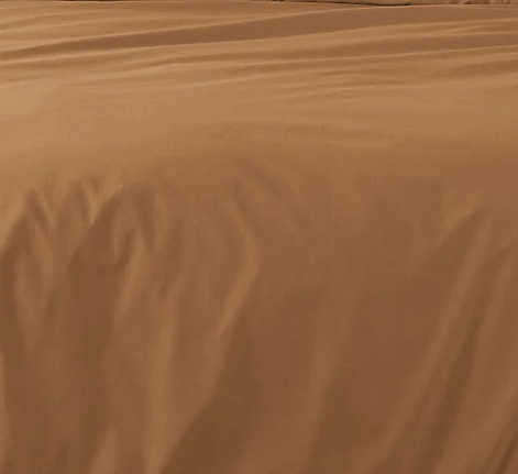 Couverture lestée caramel